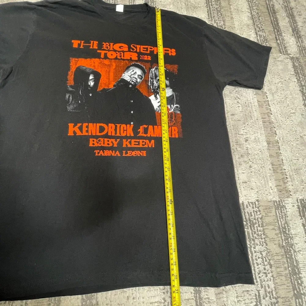 Kendrick Lamar The Big Steppers Tour 2022 Concert T-Shirt Mens‎ 2XL Baby Keem